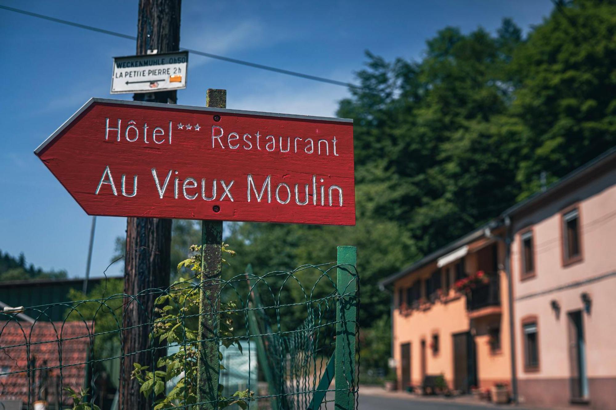 Hotel Au Vieux Moulin Graufthal Buitenkant foto